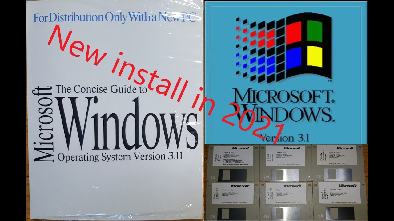 Fresh install of Windows 3.11 in 2021 on a new Pentium 75 build
