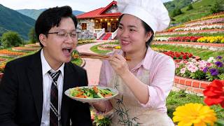 Ly Tu Tien cooks delicious meals for Jack, full of love.