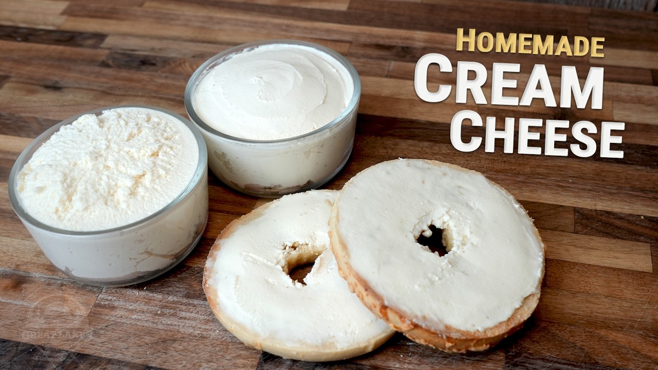 Домашний сливочный сыр — очень простой и вкусный рецепт.