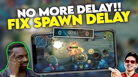 SPAWN DELAY FIXED!! | How to Fix Spawn Delay in Mobile Legends