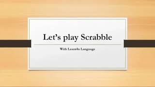 Scrabble Game| Word Building Game| Letters Quiz screenshot 5