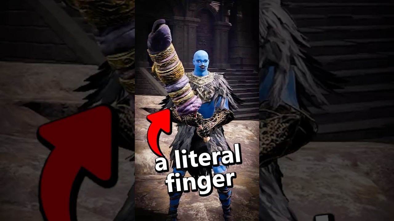 The weirdest weapons in Elden Ring... #darksouls #eldenring #shorts
