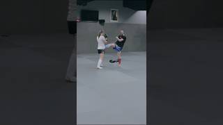 Lowkick Feint to Snap Kick | K1 Kickboxing Setup Drill