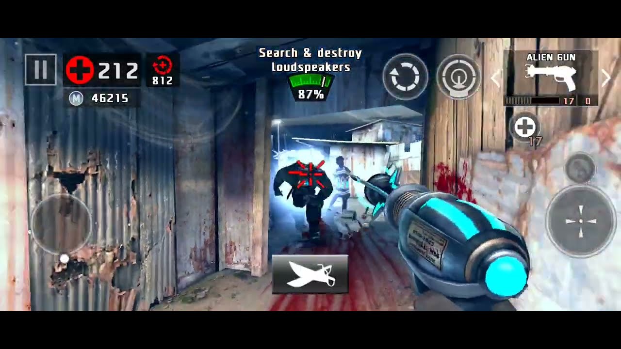 DEAD TRIGGER 2 ALIEN GUN COMPACT GAMEPLAY HIGHLIGHTS #dt2 - YouTube