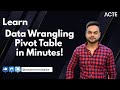 Data Wrangling with Pivot Tables 🔄 | Master Data Preparation in Data Analytics