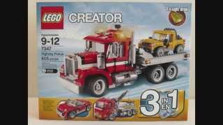 [HD] Building Lego Creator 7347 Highway Pickup
