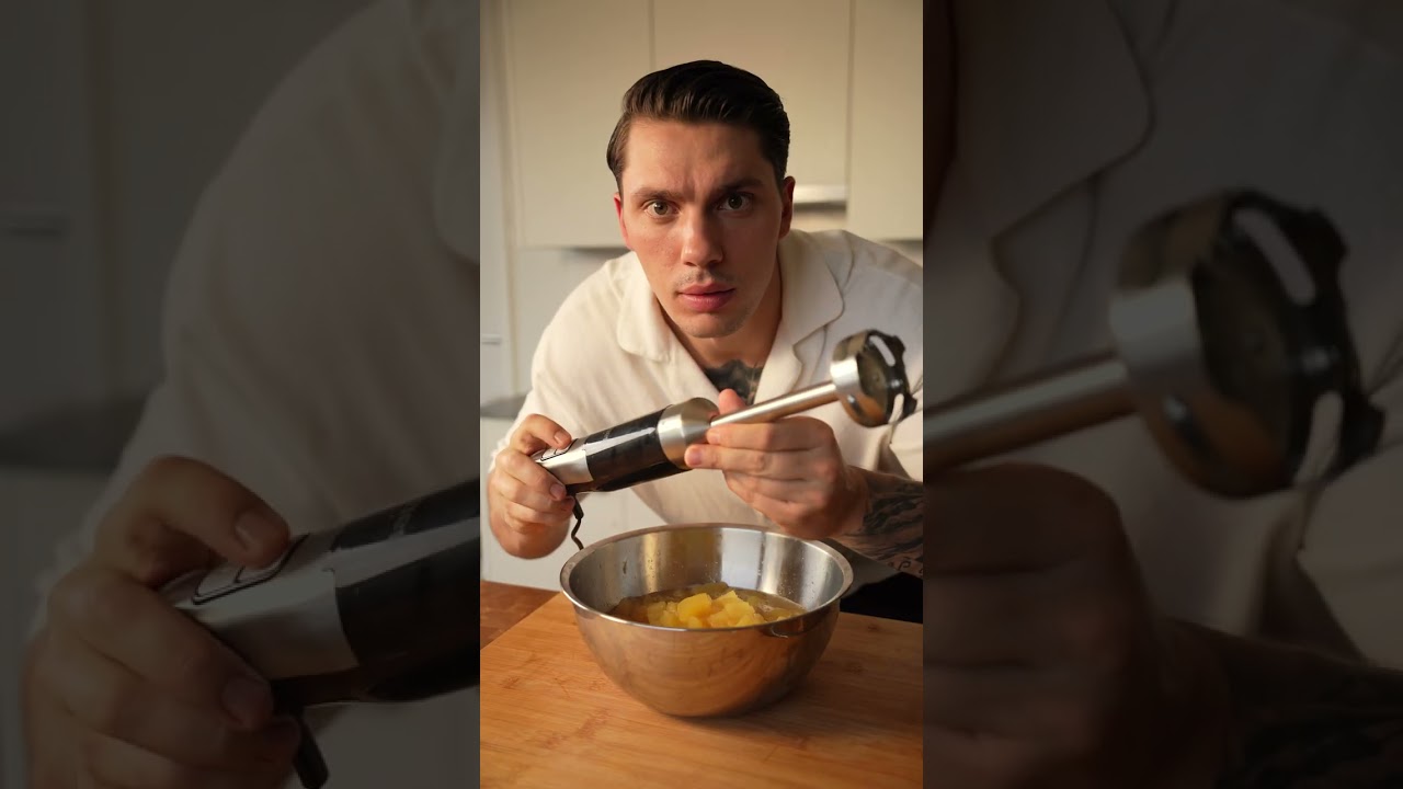 Gehacktes mit H&ouml;rnli und Apfelmus #shorts