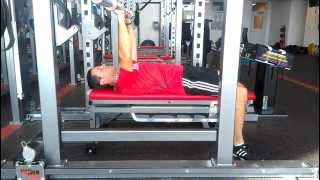 Barbell Bench Press - Side View