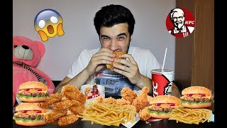KFC CHALLENGE IN 7 MINUTES !! 😱 (DON'T TRY THIS AT HOME!)