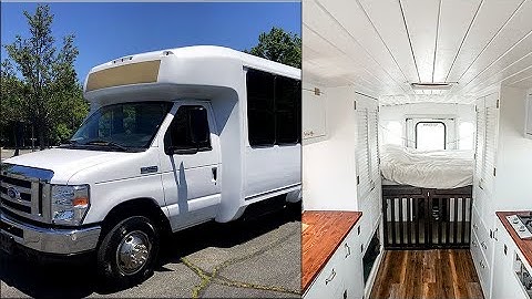 Shuttle Bus Conversion (Off-Grid Solar Tiny House) Part 1
