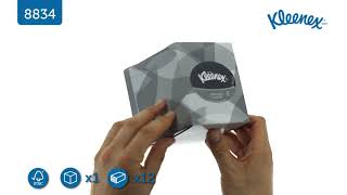 Kimberly-Clark 8834 Косметические салфетки для лица  KLEENEX® (куб) - Видео от Adolf Bucher