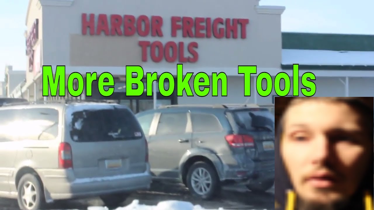 Harbor Freight Junk Tool Review. Returning A broke HF Tool YouTube