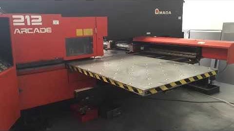 Amada Arcade 212, 20 ton CNC Turret Punch