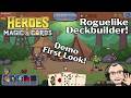 Slay the Spire and Balatro had a baby? | Heroes of Magic and Cards | First Look Demo Gameplay