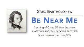 Be Near Me Choral Score