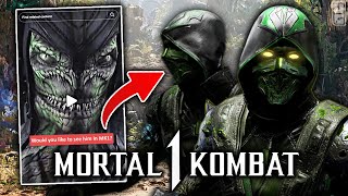 Mortal Kombat 1 - Huge Reptile Return Teased & Deconfirmed Characters Revealed