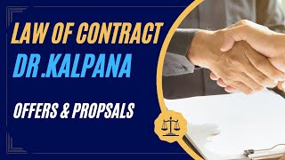 Law Of Contract-2:Understanding Offers and Proposals #india #english #law
