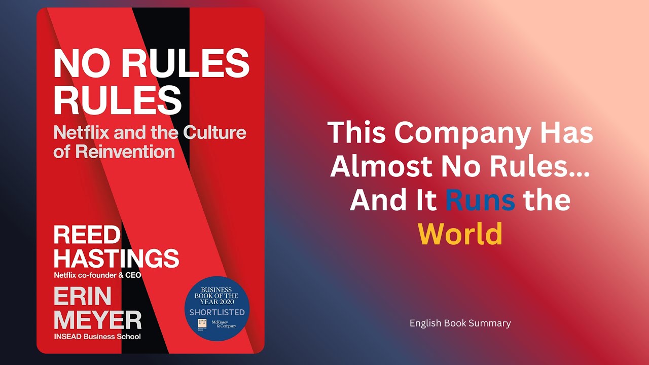 No Rules Rules | English Book Summary