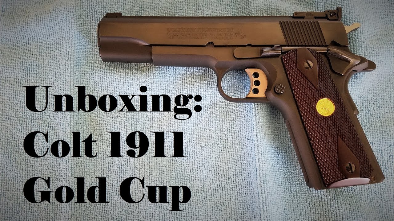 colt 1911 a1 gold cup review