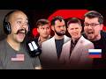 American Reacts To Камеди Клаб «Стресс-комната» Гарик Харламов, Тимур Батрутдинов, Андрей Скороход