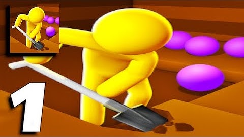 Dig Deep - Gameplay Part 1 (Android, iOS) - Max Level