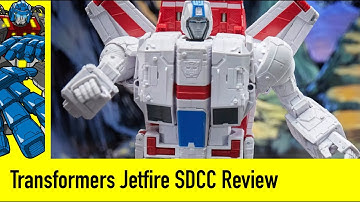 Transformers Jetfire SDCC Review