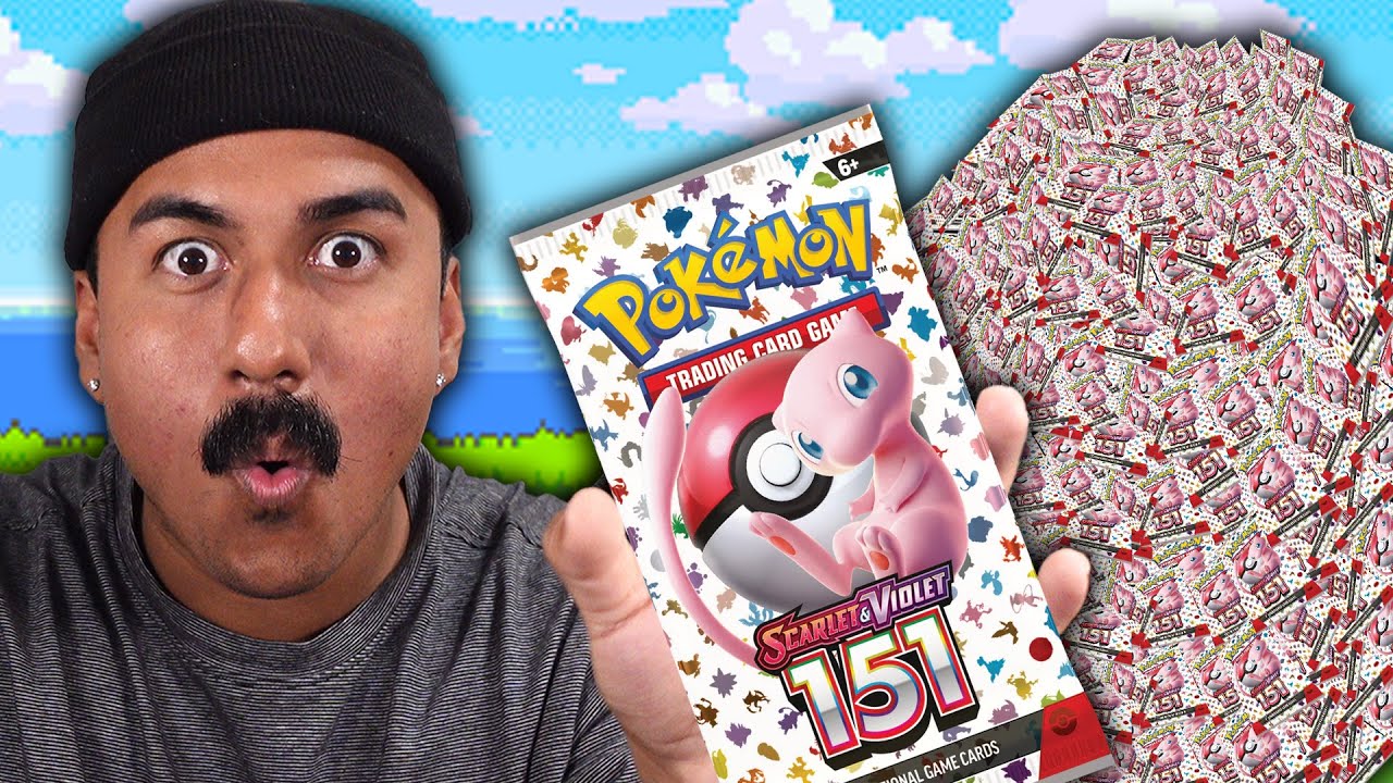 I Opened 200 Packs Of Pokemon 151, The Best Pokemon Card Set
