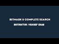 Bitmask & Complete Search