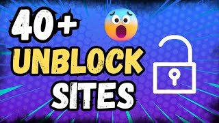 40+ Best Unblock Websites For School 2024 || Unblock Website 2024 screenshot 5