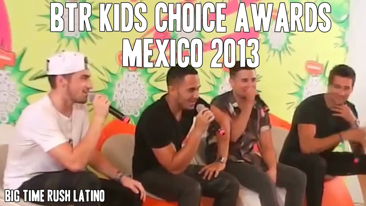 Big Time Rush Cantando en Español (KCA México 2013) - YouTube