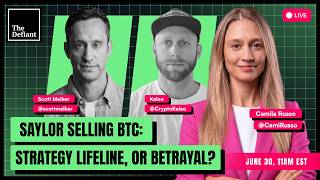 🟢 LIVE - Saylor Selling BTC: Strategy Lifeline, or Betrayal?