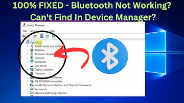 Bluetooth Not Working? - Can