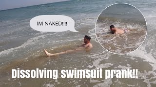 DISSOLVING SWIMSUIT PRANK AT THE BEACH!!!! by Brooke Lehman 17,906 views 1 year ago 17 minutes