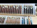 新宿個展、最終日の6日の作品紹介、陳列動画