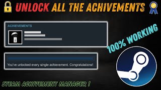 Unlock Any Achievement on Steam | Steamtools | Steam Achievement Manager ⚡