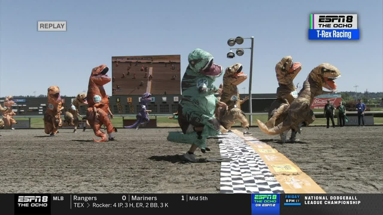 2025 T-Rex World Championships dash for prehistoric glory | ESPN8: The ...