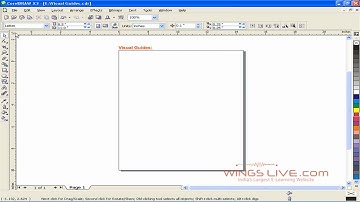 Corel Draw Interface - Wingslive