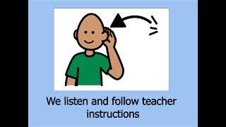 PBS Lesson: We listen and follow teacher instructions