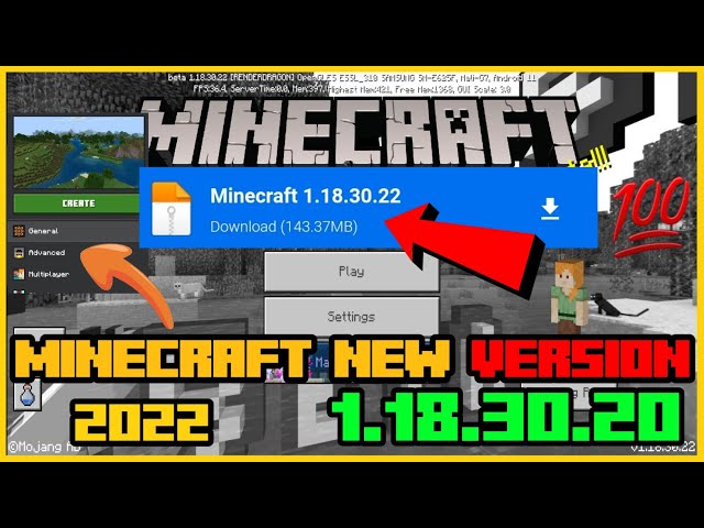 Download Minecraft PE 1.18.30.20 for Android