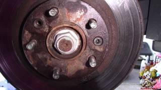 How to Remove a stripped Brake rotor screw
