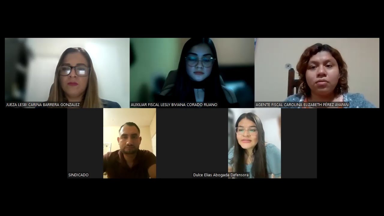 Audiencia Etapa Intermedia Apertura a Juicio 7mo.  Semestre UMG 2022