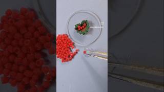 Miniature raspberries from polymer clay #fimo #polymerclay #miniature #dollhouse #diy