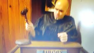 Sml Judge Pooby Mess Up When Hit Gavel Too Hard