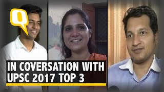 Meet The Three 2017 UPSC Examination Toppers