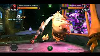 MCOC - How to stun chain with Stark Enhanced Spiderman screenshot 3