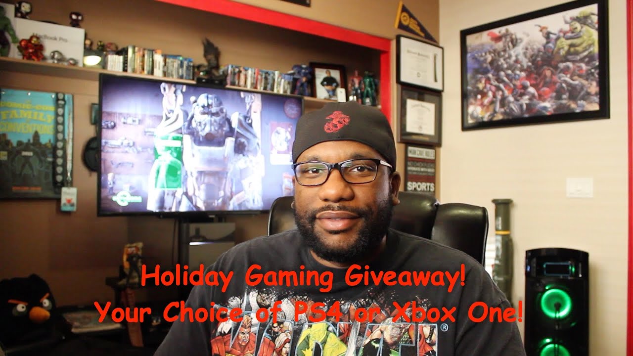Holiday Gaming Giveaway! Your Choice of PS4 or Xbox One! YouTube