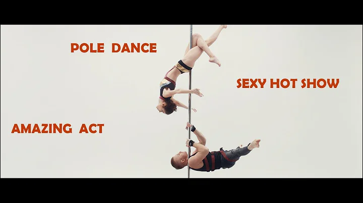 pole dance amazing act , duo pole dance , show pol...