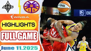 Los Angeles Sparks VS Las Vegas Aces Full Game Highlights June 11, 2025 WNBA Commissioner's Cup