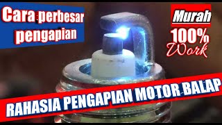 Super Bising, Knalpot Motor Di Ganti Megafon!! Begini Suaranya..