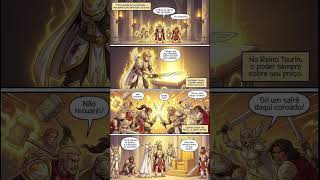 📜 Taurinha do Reino — 6 - O Reino Taurin viveu um novo marco.Os primeiros Heroes foram coroados.